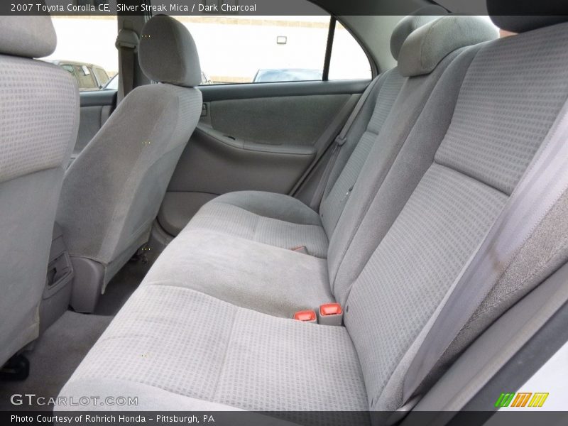 Silver Streak Mica / Dark Charcoal 2007 Toyota Corolla CE
