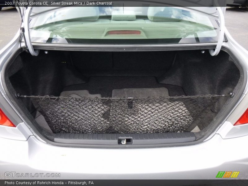 Silver Streak Mica / Dark Charcoal 2007 Toyota Corolla CE