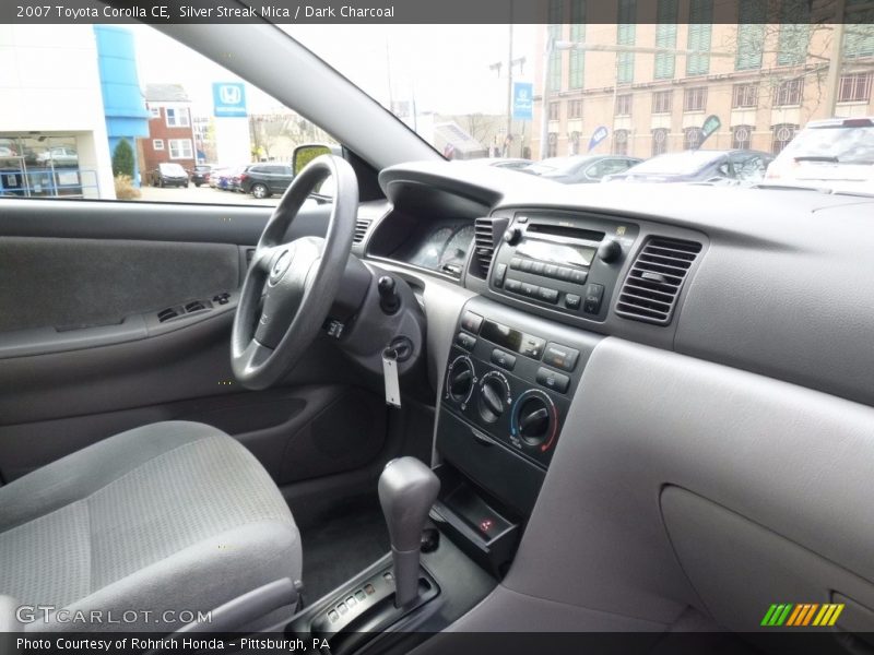 Silver Streak Mica / Dark Charcoal 2007 Toyota Corolla CE
