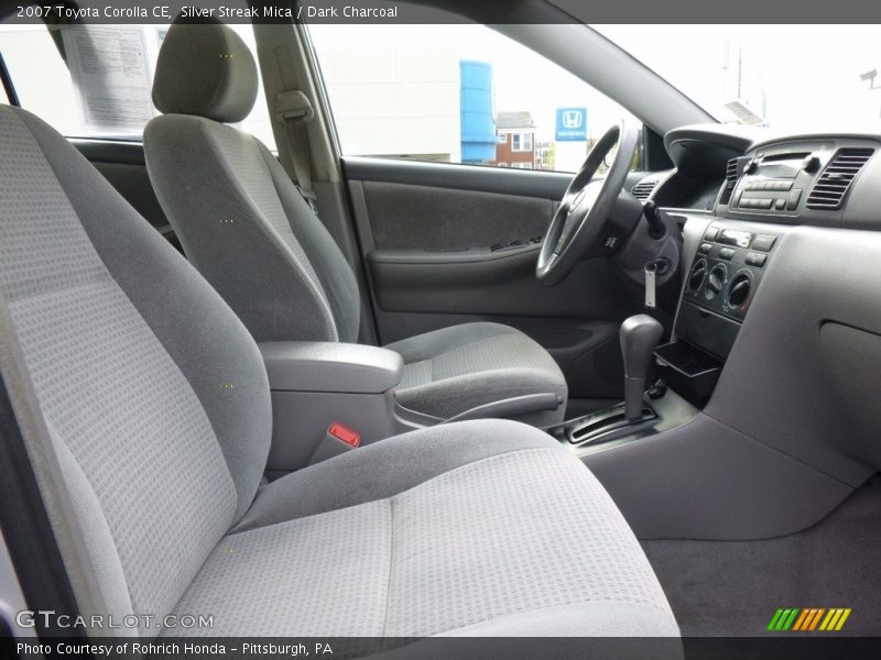 Silver Streak Mica / Dark Charcoal 2007 Toyota Corolla CE