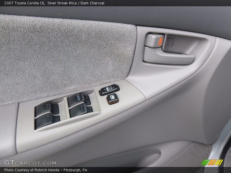 Silver Streak Mica / Dark Charcoal 2007 Toyota Corolla CE