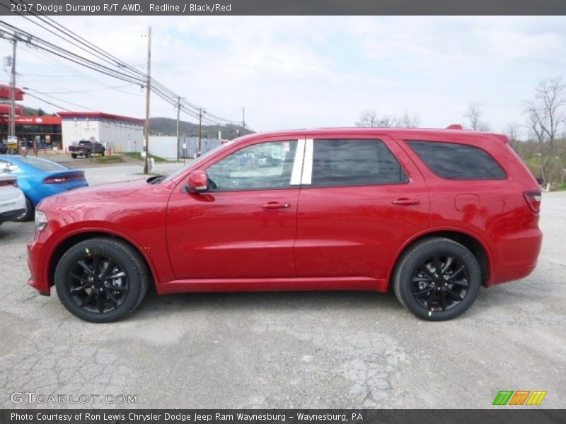 Redline / Black/Red 2017 Dodge Durango R/T AWD