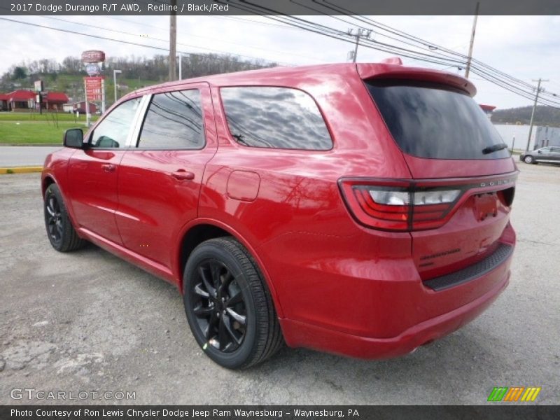 Redline / Black/Red 2017 Dodge Durango R/T AWD
