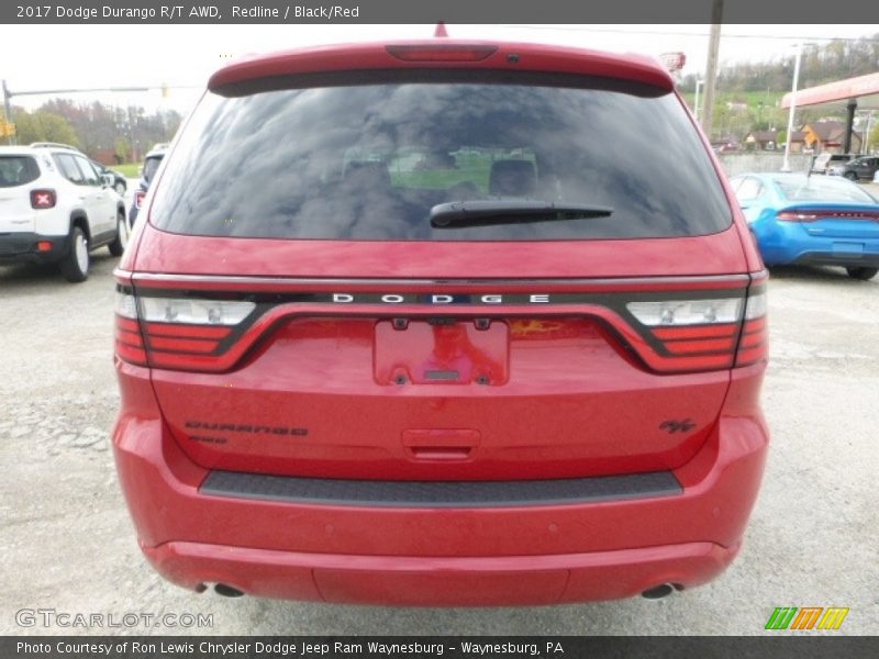 Redline / Black/Red 2017 Dodge Durango R/T AWD