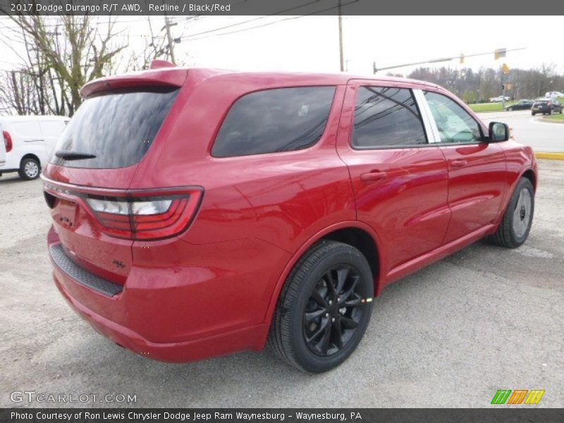 Redline / Black/Red 2017 Dodge Durango R/T AWD