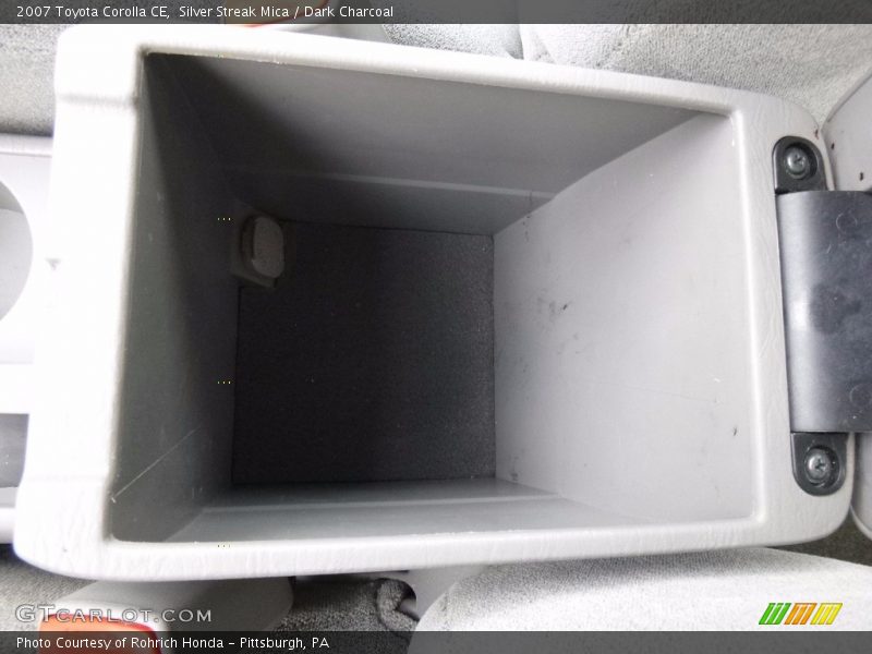 Silver Streak Mica / Dark Charcoal 2007 Toyota Corolla CE