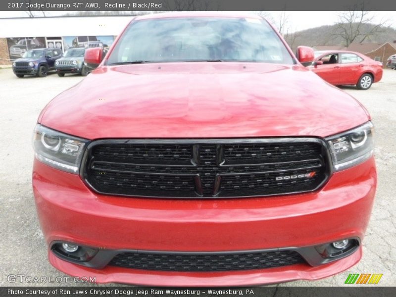 Redline / Black/Red 2017 Dodge Durango R/T AWD