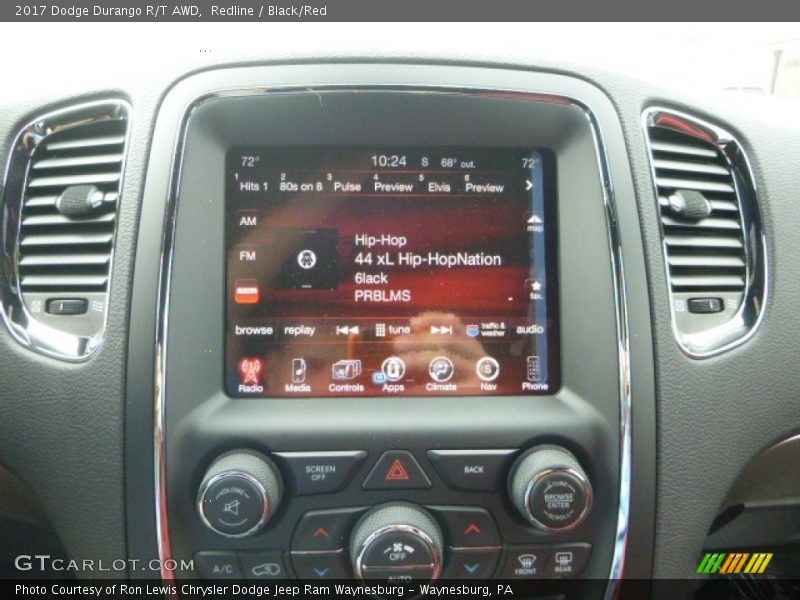 Redline / Black/Red 2017 Dodge Durango R/T AWD