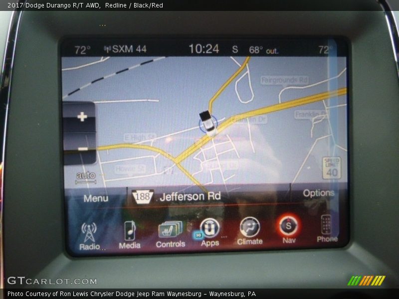 Redline / Black/Red 2017 Dodge Durango R/T AWD