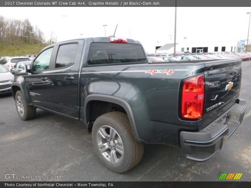 Graphite Metallic / Jet Black/­Dark Ash 2017 Chevrolet Colorado WT Crew Cab 4x4