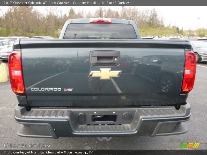 Graphite Metallic / Jet Black/­Dark Ash 2017 Chevrolet Colorado WT Crew Cab 4x4