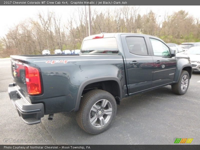 Graphite Metallic / Jet Black/­Dark Ash 2017 Chevrolet Colorado WT Crew Cab 4x4