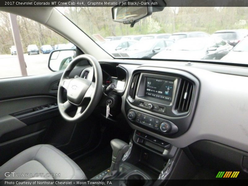 Graphite Metallic / Jet Black/­Dark Ash 2017 Chevrolet Colorado WT Crew Cab 4x4