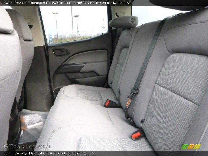 Graphite Metallic / Jet Black/­Dark Ash 2017 Chevrolet Colorado WT Crew Cab 4x4