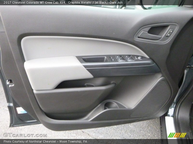 Graphite Metallic / Jet Black/­Dark Ash 2017 Chevrolet Colorado WT Crew Cab 4x4