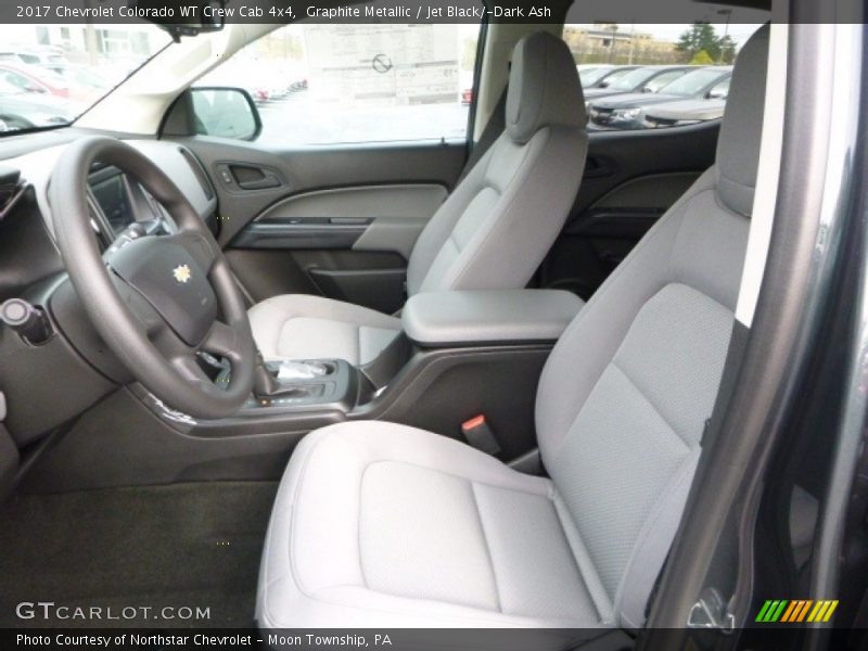 Graphite Metallic / Jet Black/­Dark Ash 2017 Chevrolet Colorado WT Crew Cab 4x4