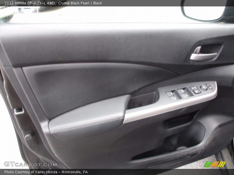 Crystal Black Pearl / Black 2012 Honda CR-V EX-L 4WD