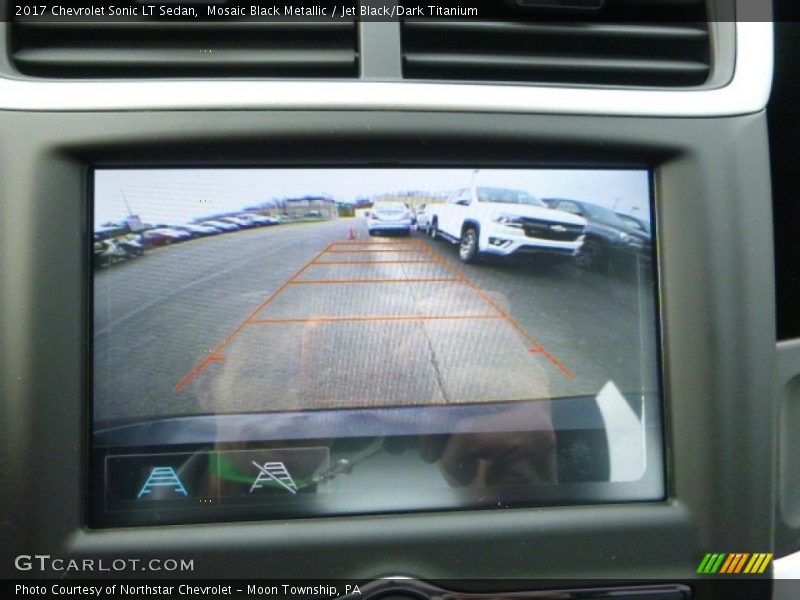 Mosaic Black Metallic / Jet Black/Dark Titanium 2017 Chevrolet Sonic LT Sedan