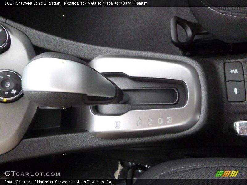 Mosaic Black Metallic / Jet Black/Dark Titanium 2017 Chevrolet Sonic LT Sedan