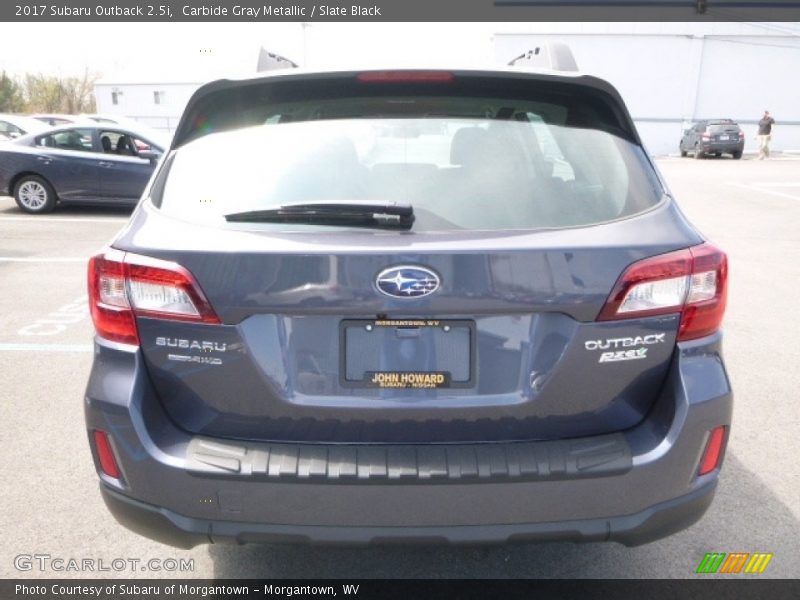 Carbide Gray Metallic / Slate Black 2017 Subaru Outback 2.5i
