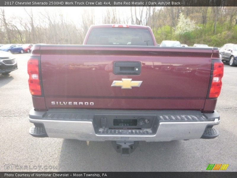 Butte Red Metallic / Dark Ash/Jet Black 2017 Chevrolet Silverado 2500HD Work Truck Crew Cab 4x4