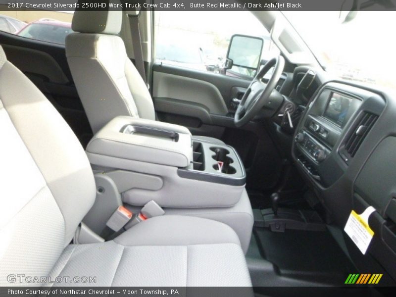 Butte Red Metallic / Dark Ash/Jet Black 2017 Chevrolet Silverado 2500HD Work Truck Crew Cab 4x4