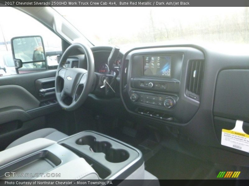 Butte Red Metallic / Dark Ash/Jet Black 2017 Chevrolet Silverado 2500HD Work Truck Crew Cab 4x4
