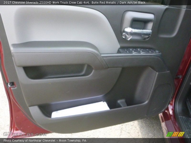 Butte Red Metallic / Dark Ash/Jet Black 2017 Chevrolet Silverado 2500HD Work Truck Crew Cab 4x4