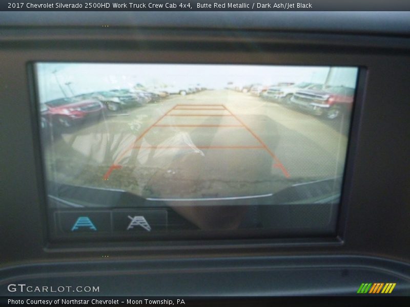 Butte Red Metallic / Dark Ash/Jet Black 2017 Chevrolet Silverado 2500HD Work Truck Crew Cab 4x4