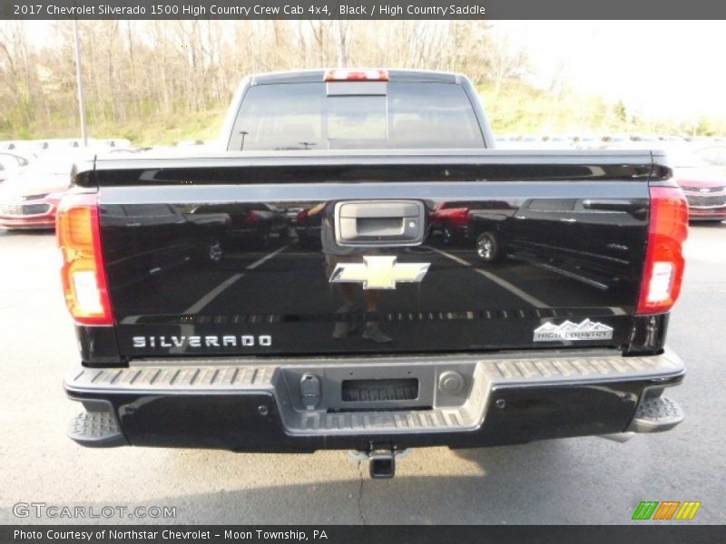 Black / High Country Saddle 2017 Chevrolet Silverado 1500 High Country Crew Cab 4x4