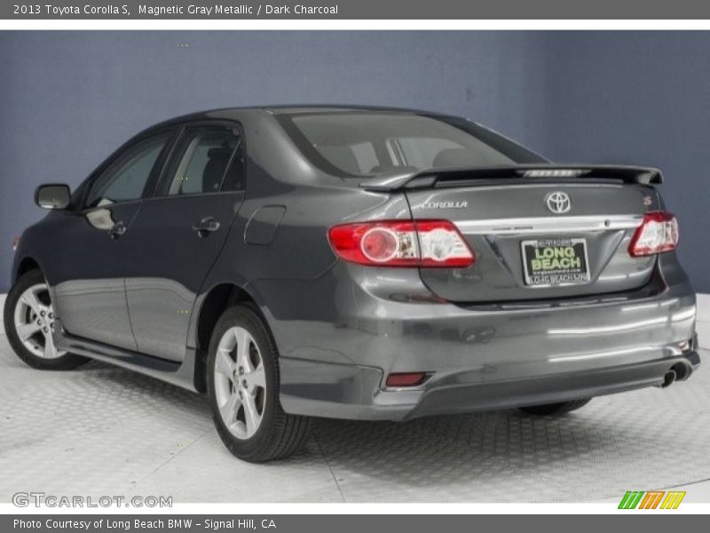 Magnetic Gray Metallic / Dark Charcoal 2013 Toyota Corolla S