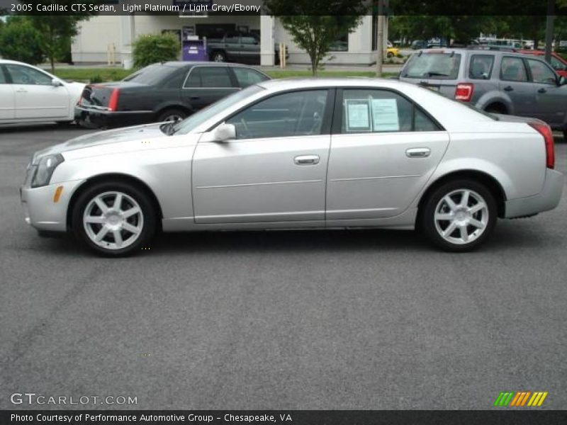 Light Platinum / Light Gray/Ebony 2005 Cadillac CTS Sedan