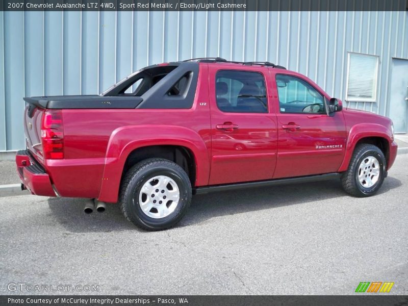 Sport Red Metallic / Ebony/Light Cashmere 2007 Chevrolet Avalanche LTZ 4WD