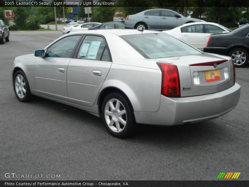 Light Platinum / Light Gray/Ebony 2005 Cadillac CTS Sedan