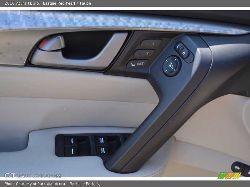 Basque Red Pearl / Taupe 2010 Acura TL 3.5