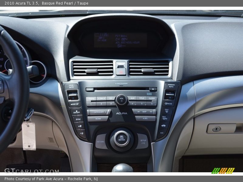 Basque Red Pearl / Taupe 2010 Acura TL 3.5