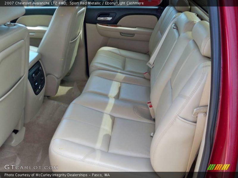Sport Red Metallic / Ebony/Light Cashmere 2007 Chevrolet Avalanche LTZ 4WD