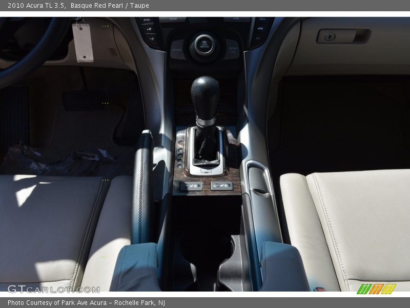 Basque Red Pearl / Taupe 2010 Acura TL 3.5