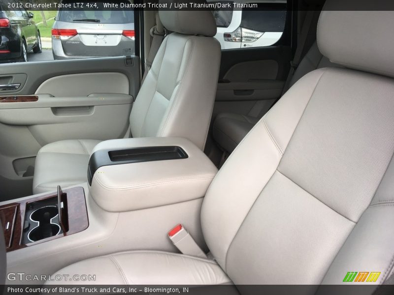 White Diamond Tricoat / Light Titanium/Dark Titanium 2012 Chevrolet Tahoe LTZ 4x4