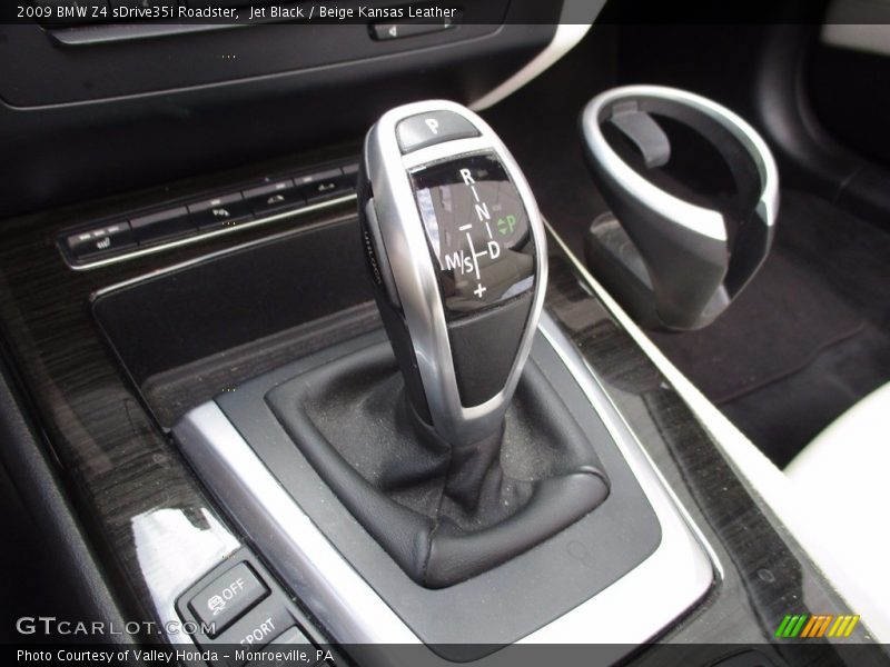 Jet Black / Beige Kansas Leather 2009 BMW Z4 sDrive35i Roadster