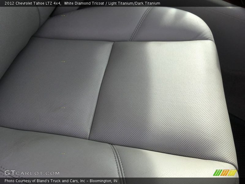 White Diamond Tricoat / Light Titanium/Dark Titanium 2012 Chevrolet Tahoe LTZ 4x4