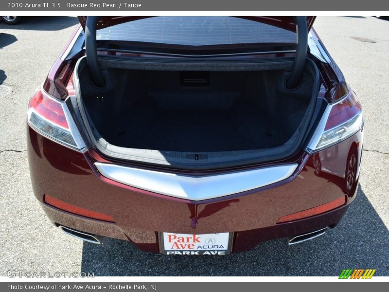 Basque Red Pearl / Taupe 2010 Acura TL 3.5