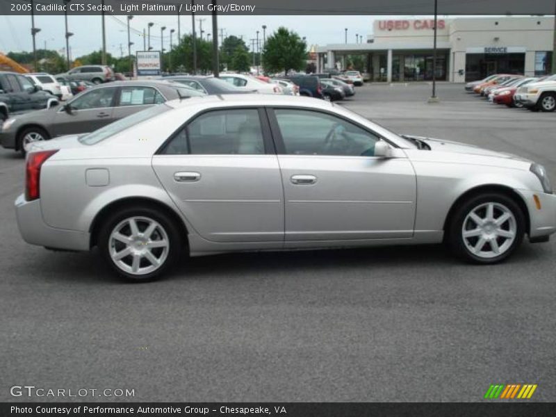 Light Platinum / Light Gray/Ebony 2005 Cadillac CTS Sedan