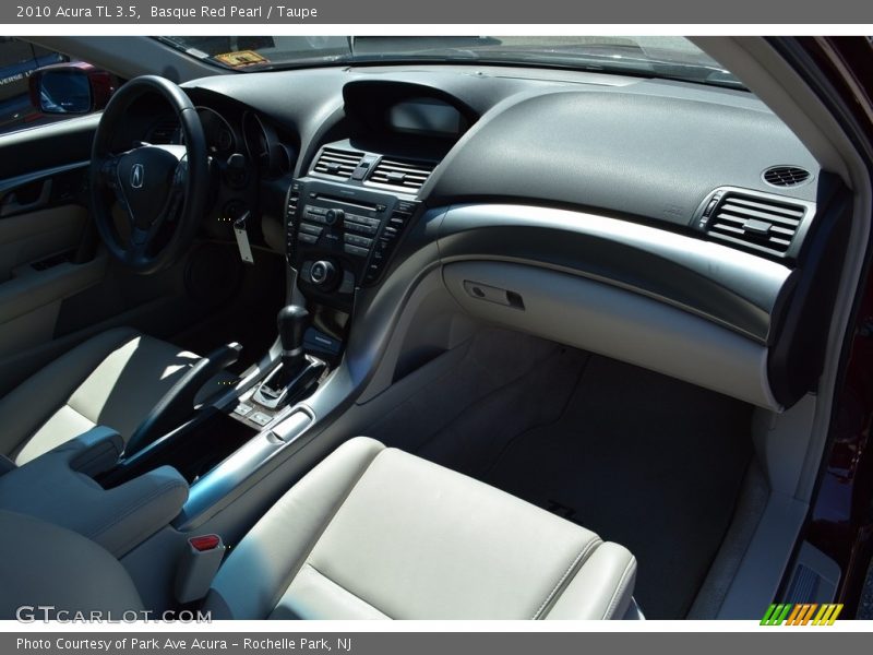 Basque Red Pearl / Taupe 2010 Acura TL 3.5
