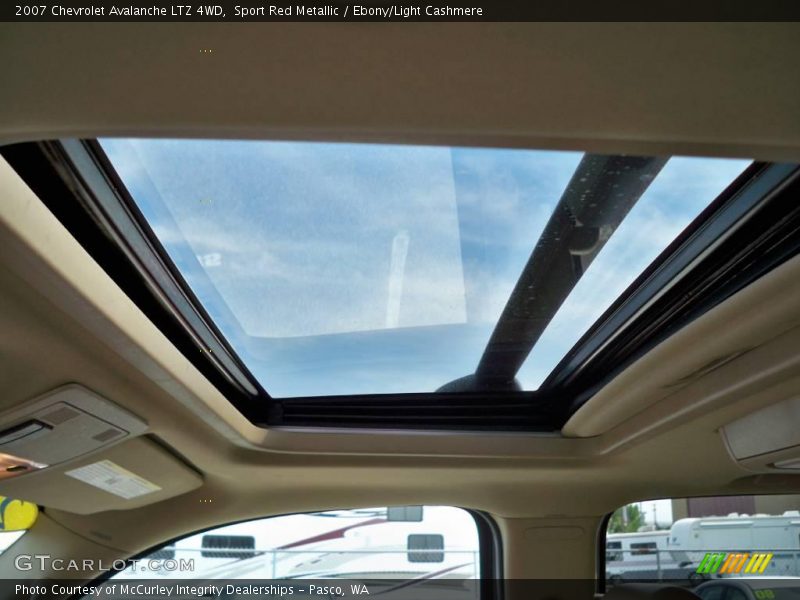 Sport Red Metallic / Ebony/Light Cashmere 2007 Chevrolet Avalanche LTZ 4WD
