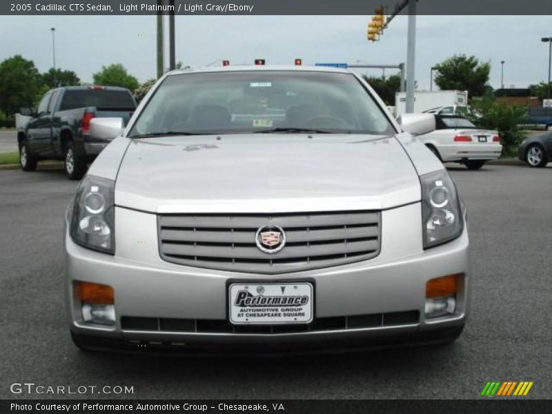 Light Platinum / Light Gray/Ebony 2005 Cadillac CTS Sedan