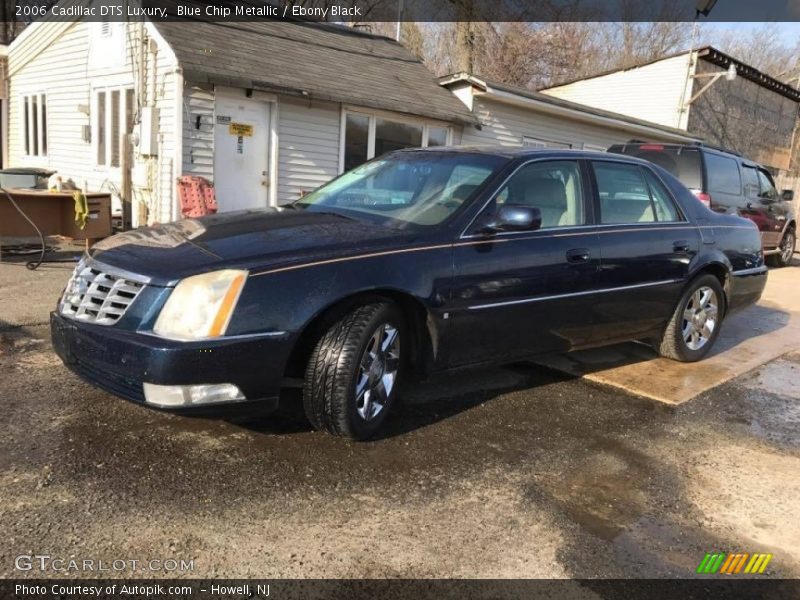 Blue Chip Metallic / Ebony Black 2006 Cadillac DTS Luxury