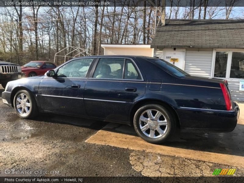 Blue Chip Metallic / Ebony Black 2006 Cadillac DTS Luxury