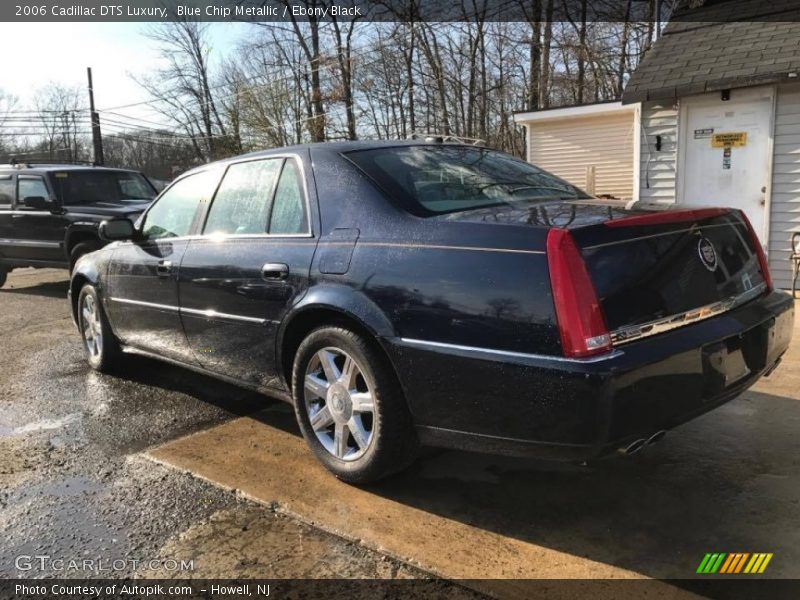 Blue Chip Metallic / Ebony Black 2006 Cadillac DTS Luxury
