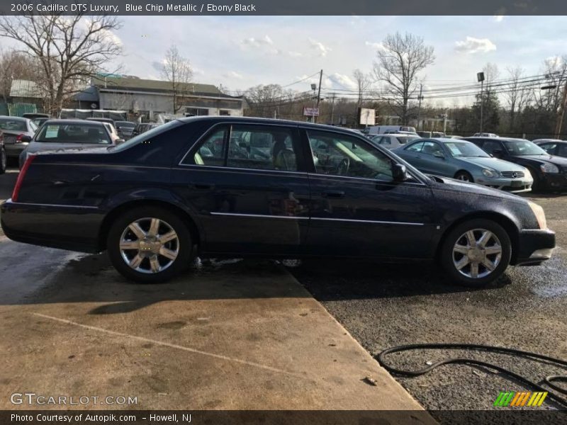 Blue Chip Metallic / Ebony Black 2006 Cadillac DTS Luxury
